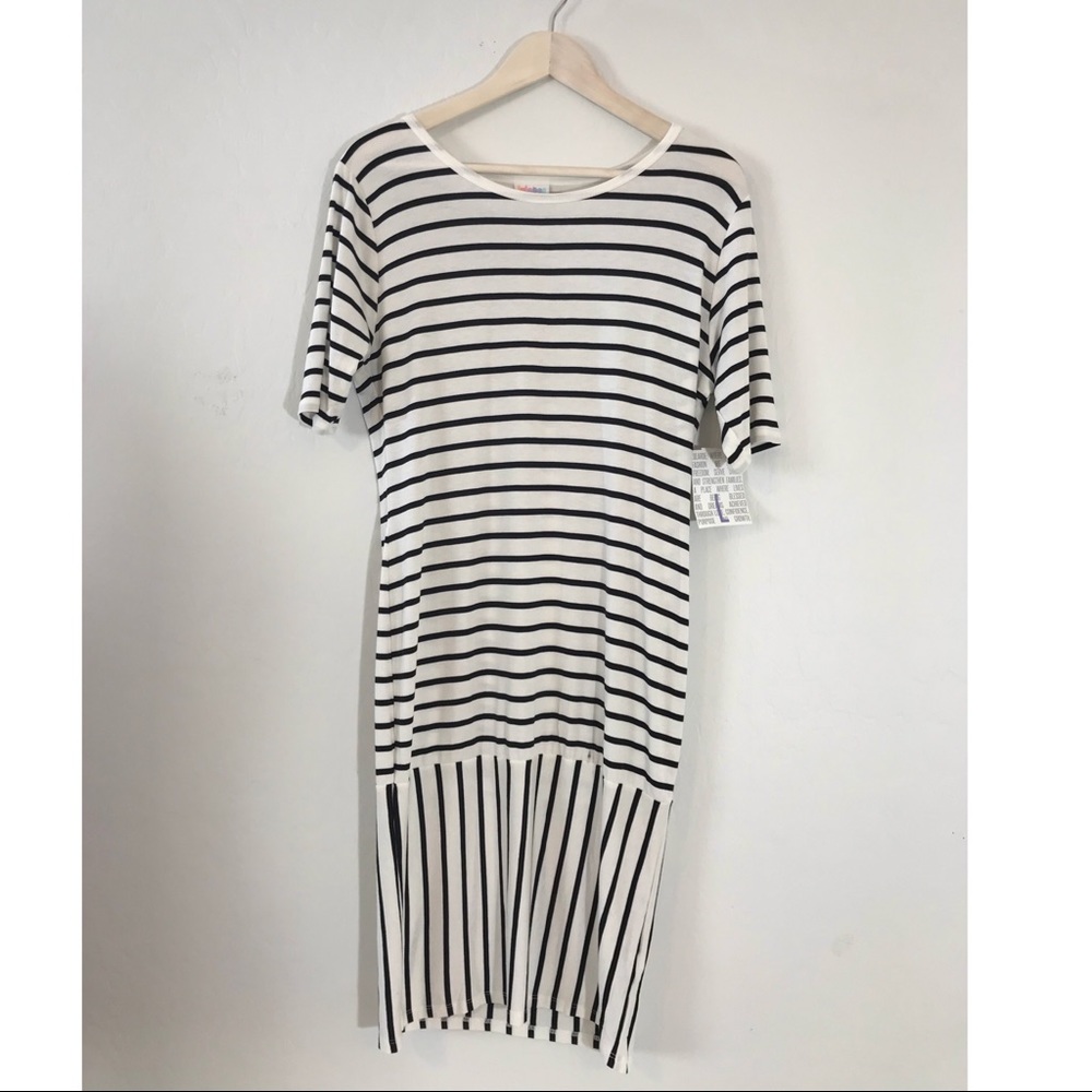 LuLaRoe Julia Striped Dress